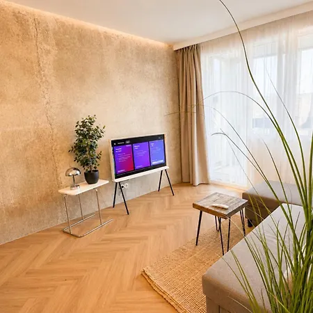 شقة Living In Architecture Icon - Sunny Terrace & Panorama